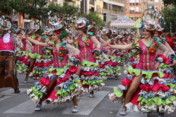 Imágenes del Gran Desfile de Comparsas de Badajoz. Parte 2