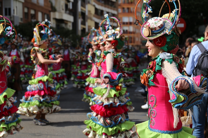 Imágenes del Gran Desfile de Comparsas de Badajoz. Parte 2