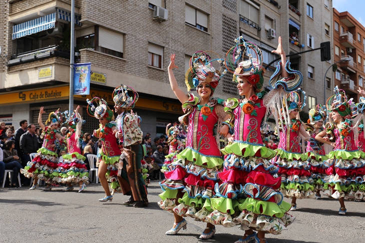 Imágenes del Gran Desfile de Comparsas de Badajoz. Parte 2