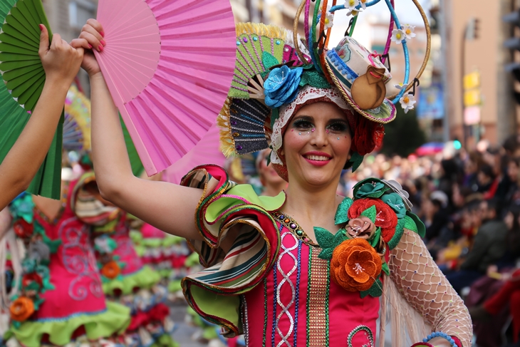 Imágenes del Gran Desfile de Comparsas de Badajoz. Parte 2