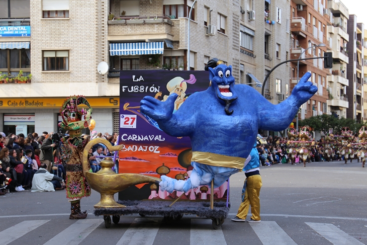 Imágenes del Gran Desfile de Comparsas de Badajoz. Parte 2