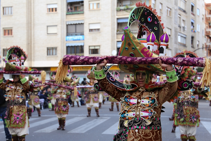 Imágenes del Gran Desfile de Comparsas de Badajoz. Parte 2