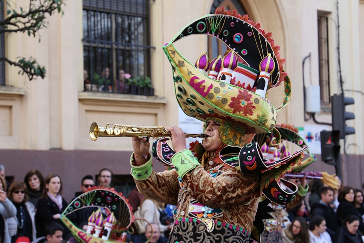 Imágenes del Gran Desfile de Comparsas de Badajoz. Parte 2