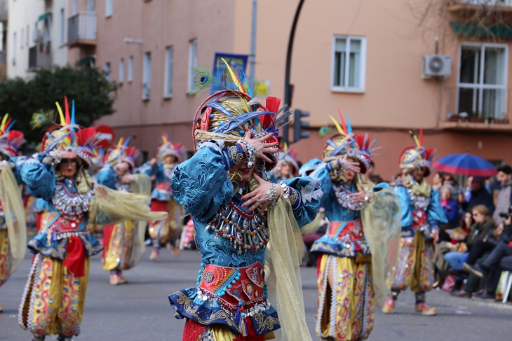 Imágenes del Gran Desfile de Comparsas de Badajoz. Parte 2