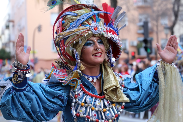 Imágenes del Gran Desfile de Comparsas de Badajoz. Parte 2