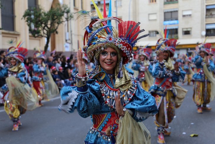 Imágenes del Gran Desfile de Comparsas de Badajoz. Parte 2