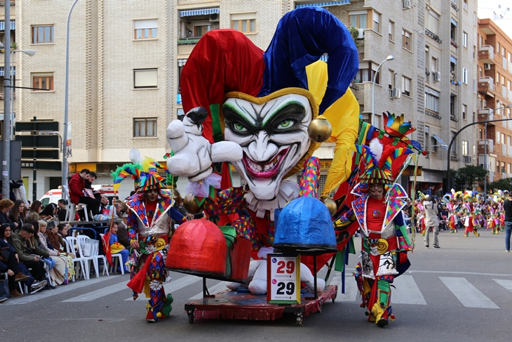 Imágenes del Gran Desfile de Comparsas de Badajoz. Parte 2