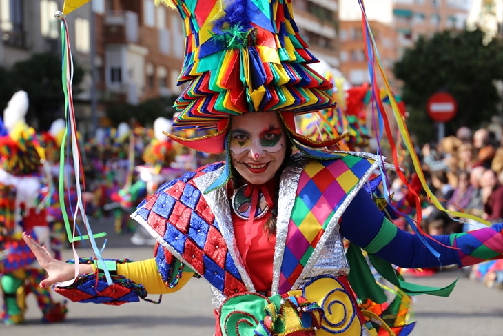 Imágenes del Gran Desfile de Comparsas de Badajoz. Parte 2