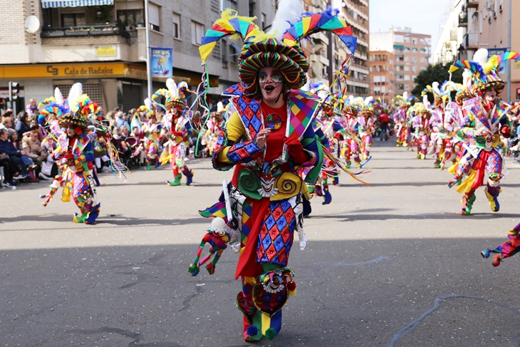 Imágenes del Gran Desfile de Comparsas de Badajoz. Parte 2