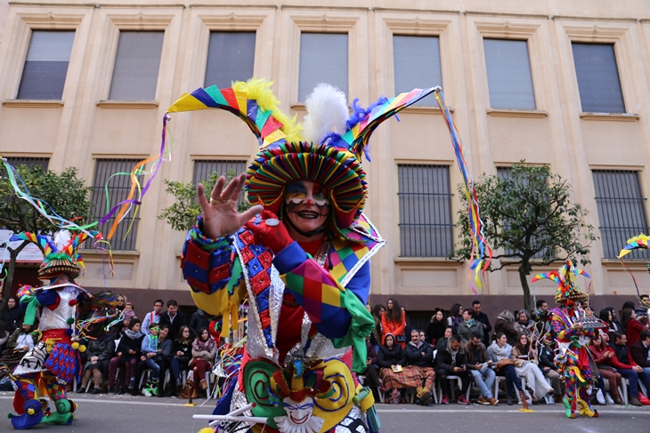 Imágenes del Gran Desfile de Comparsas de Badajoz. Parte 2