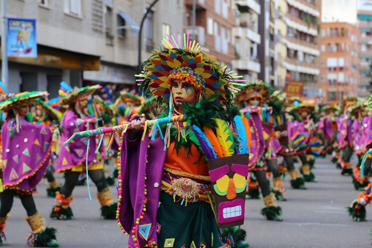 Imágenes del Gran Desfile de Comparsas de Badajoz. Parte 2