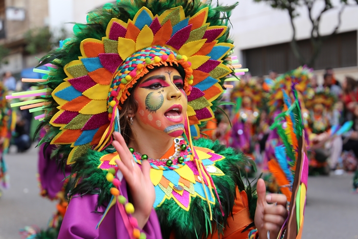 Imágenes del Gran Desfile de Comparsas de Badajoz. Parte 2