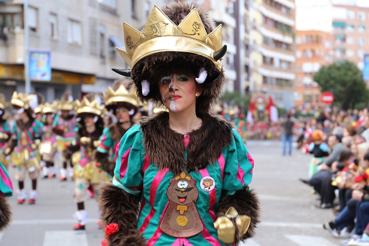 Imágenes del Gran Desfile de Comparsas de Badajoz. Parte 2