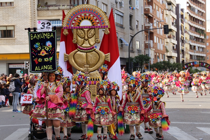 Imágenes del Gran Desfile de Comparsas de Badajoz. Parte 4