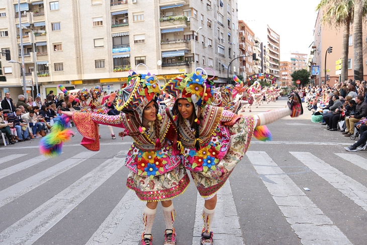 Imágenes del Gran Desfile de Comparsas de Badajoz. Parte 4