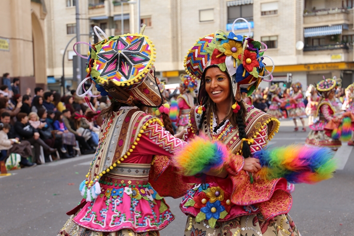 Imágenes del Gran Desfile de Comparsas de Badajoz. Parte 4