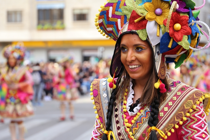 Imágenes del Gran Desfile de Comparsas de Badajoz. Parte 4