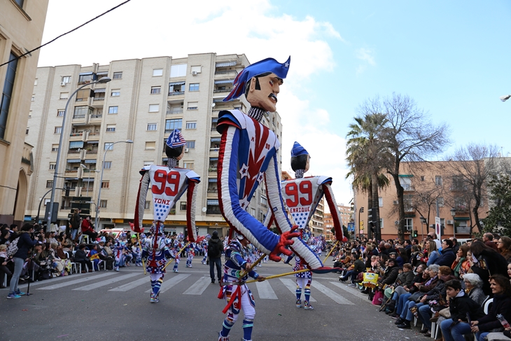 Imágenes del Gran Desfile de Comparsas de Badajoz. Parte 4