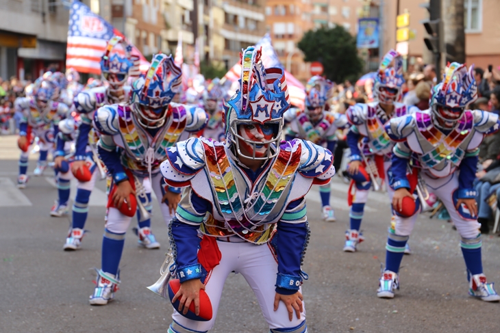 Imágenes del Gran Desfile de Comparsas de Badajoz. Parte 4