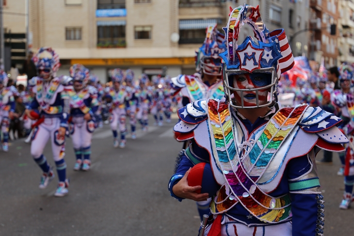 Imágenes del Gran Desfile de Comparsas de Badajoz. Parte 4