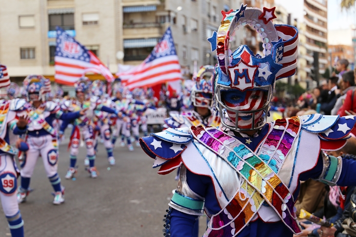 Imágenes del Gran Desfile de Comparsas de Badajoz. Parte 4