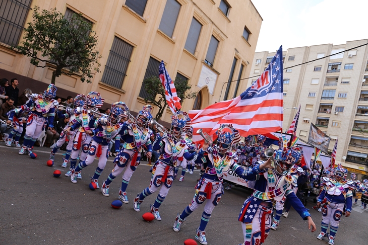 Imágenes del Gran Desfile de Comparsas de Badajoz. Parte 4