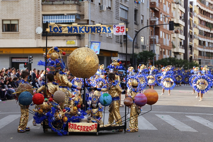 Imágenes del Gran Desfile de Comparsas de Badajoz. Parte 4