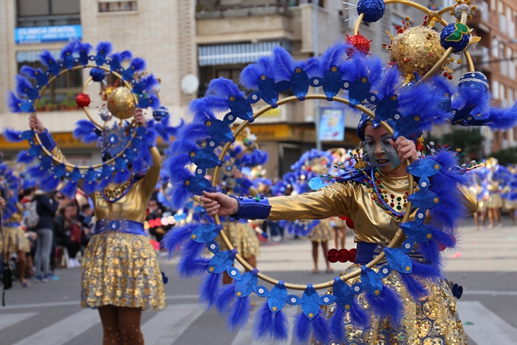 Imágenes del Gran Desfile de Comparsas de Badajoz. Parte 4