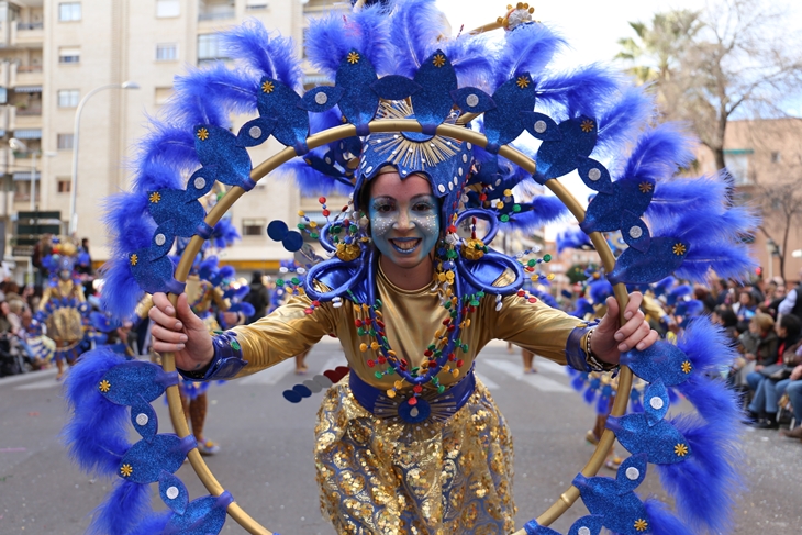 Imágenes del Gran Desfile de Comparsas de Badajoz. Parte 4