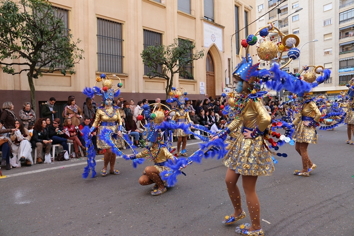 Imágenes del Gran Desfile de Comparsas de Badajoz. Parte 4