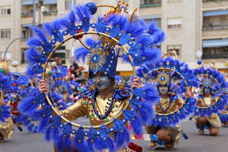 Imágenes del Gran Desfile de Comparsas de Badajoz. Parte 4