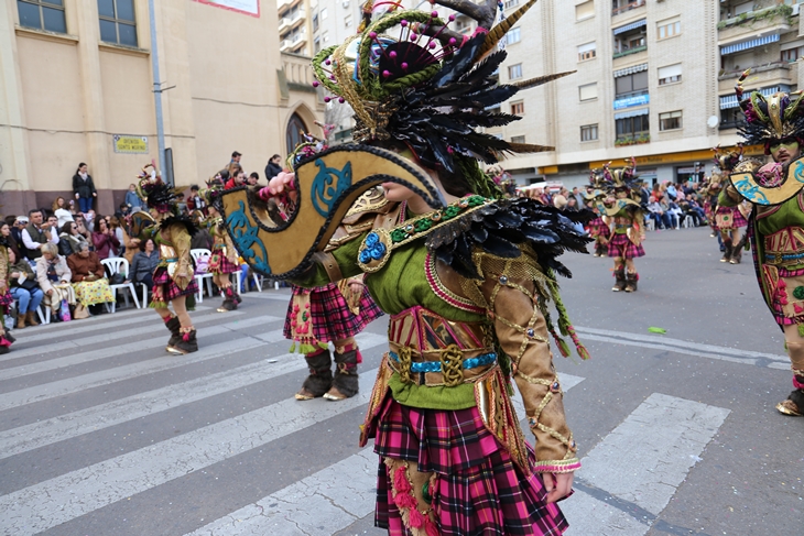 Imágenes del Gran Desfile de Comparsas de Badajoz. Parte 4