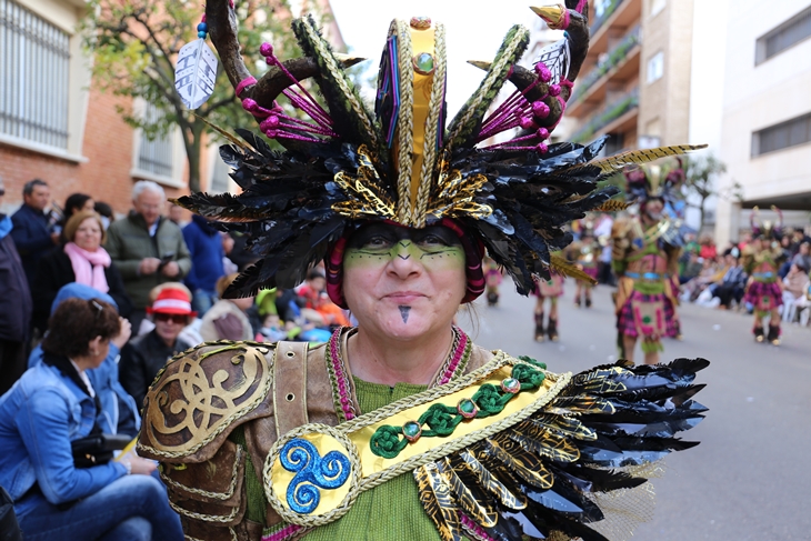 Imágenes del Gran Desfile de Comparsas de Badajoz. Parte 4