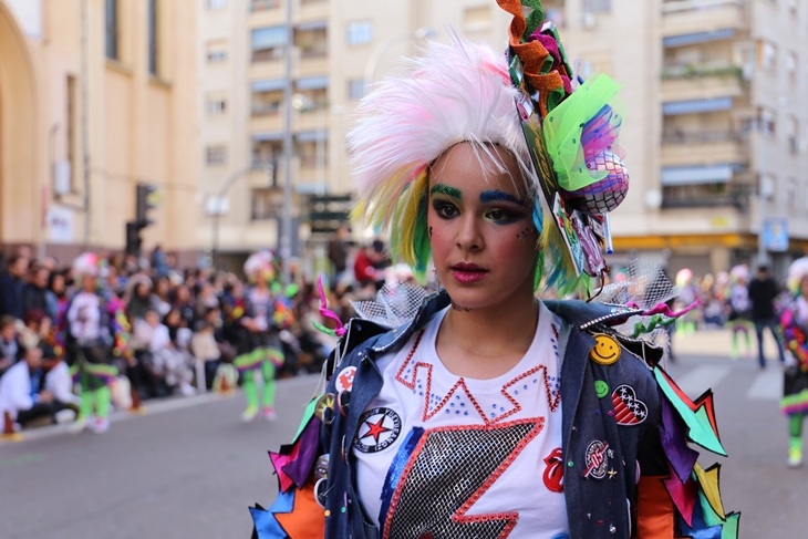 Imágenes del Gran Desfile de Comparsas de Badajoz. Parte 4