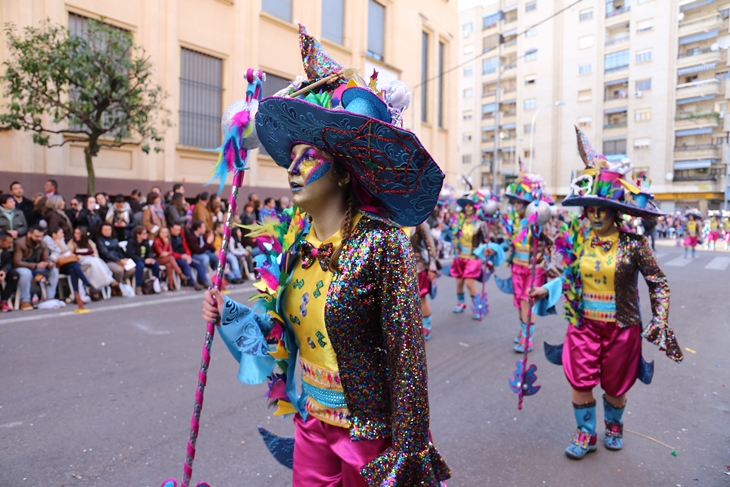 Imágenes del Gran Desfile de Comparsas de Badajoz. Parte 4