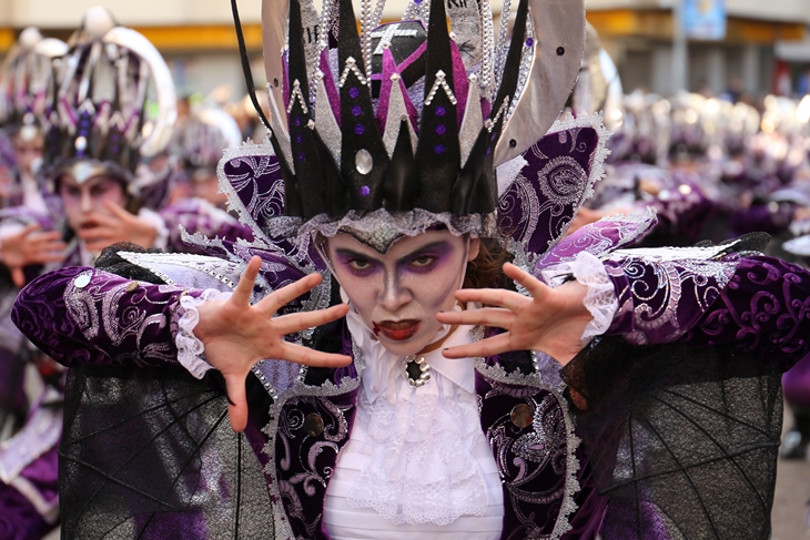 Imágenes del Gran Desfile de Comparsas de Badajoz. Parte 4