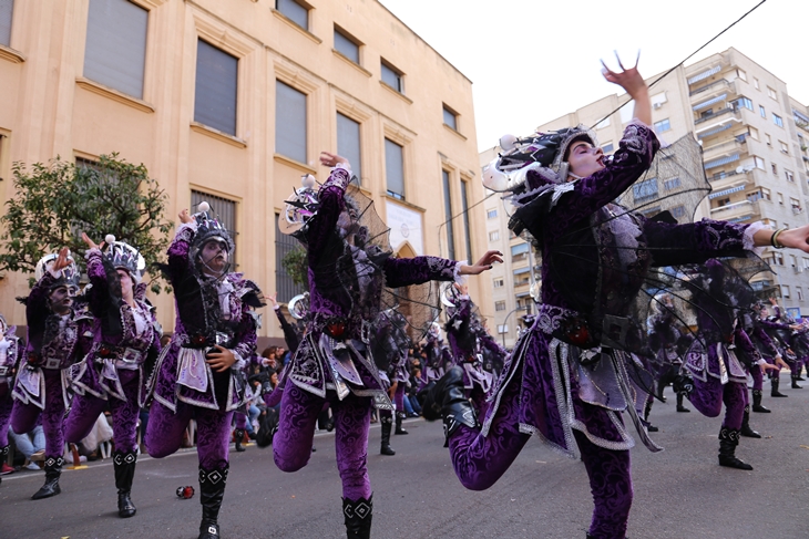 Imágenes del Gran Desfile de Comparsas de Badajoz. Parte 4