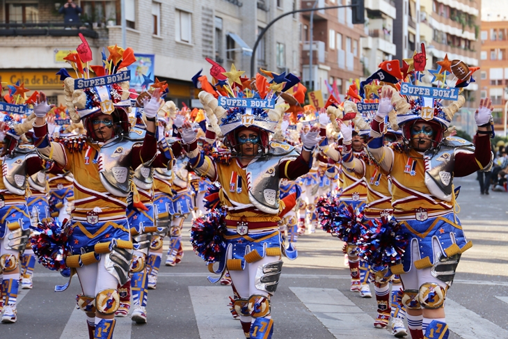 Imágenes del Gran Desfile de Comparsas de Badajoz. Parte 5