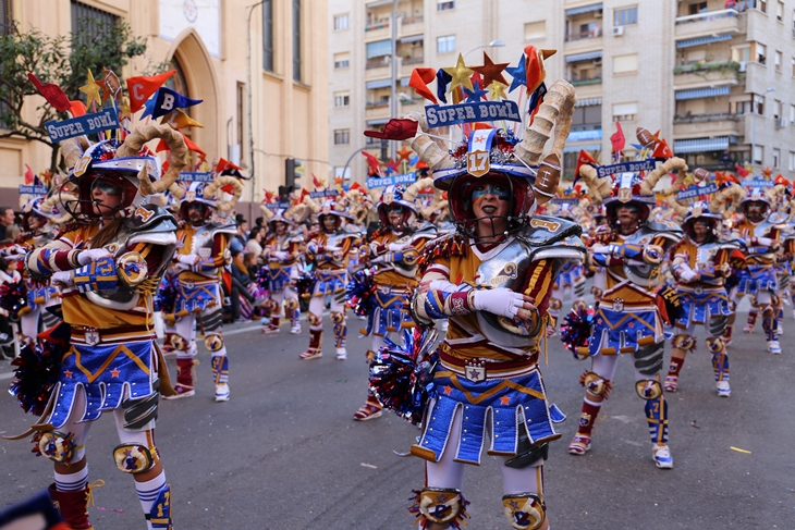 Imágenes del Gran Desfile de Comparsas de Badajoz. Parte 5