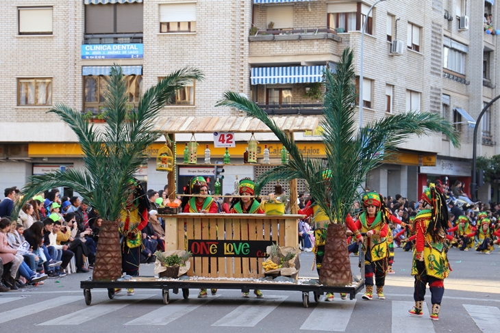 Imágenes del Gran Desfile de Comparsas de Badajoz. Parte 5