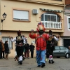 Los negritos de San Blas salen un año más a las calles de Montehermoso