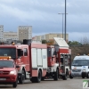 Accidente y vuelco entre Badajoz y Cerro Gordo