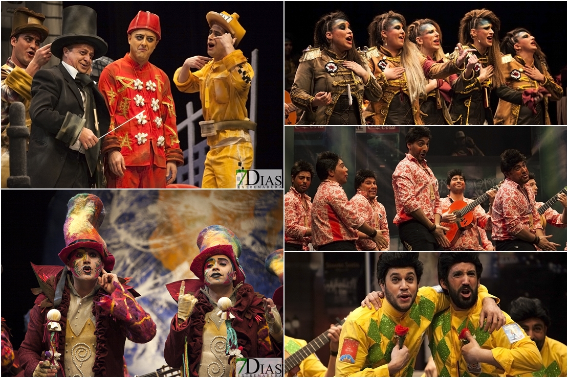 Segunda preliminar del concurso de murgas del Carnaval de Badajoz