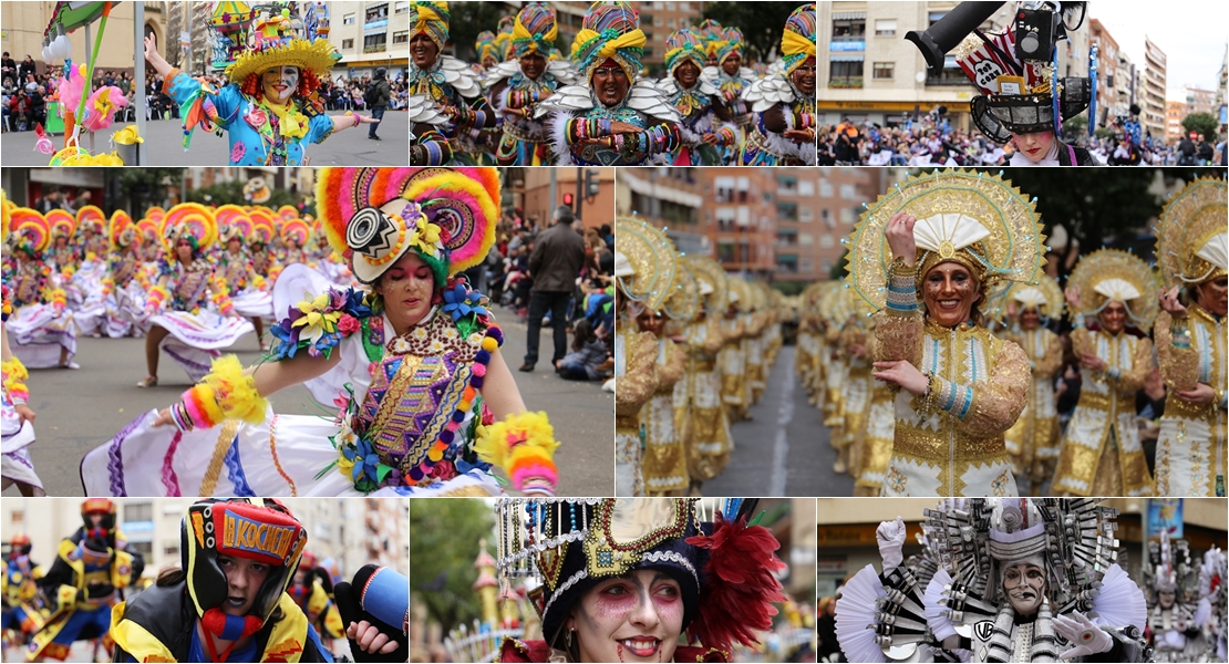 Imágenes del Gran Desfile de Comparsas de Badajoz. Parte 3