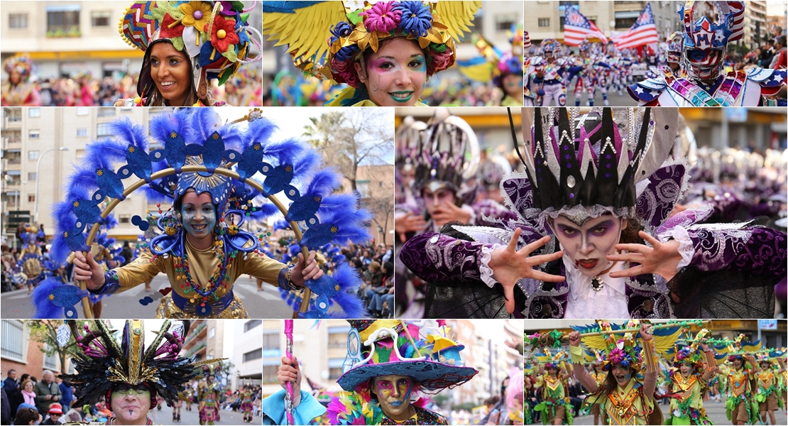 Imágenes del Gran Desfile de Comparsas de Badajoz. Parte 4