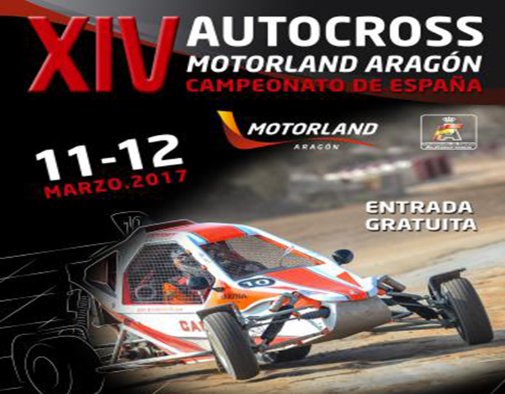 Habrá tres extremeños en la 14ª Autocross Motorland Aragón