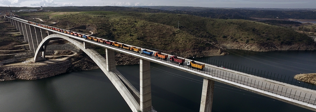 El viaducto de Almonte gana la prestigiosa Medalla Gustav Lindenthal