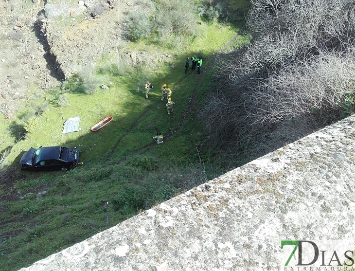 Accidente mortal en las inmediaciones del Puente de Alcántara