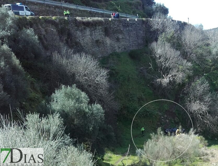 Accidente mortal en las inmediaciones del Puente de Alcántara