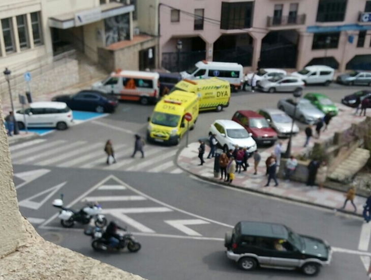 Incendio en el Hospital Virgen de la Montaña de Cáceres